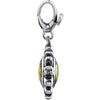 Sterling Silver Enamel Sunflower Charm Sterling Silver Enamel Sunflower Charm