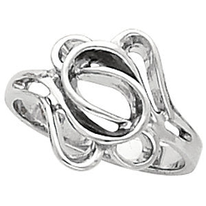 14k Yellow Gold Freeform Ring, Size 6 14k Yellow Gold Freeform Ring, Size 6