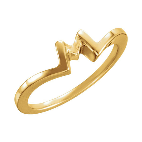 14k Yellow Gold Band, Size 6 14k Yellow Gold Band, Size 6