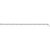 Sterling Silver 3mm Round Cubic Zirconia Bracelet Sterling Silver 3mm Round Cubic Zirconia Bracelet