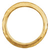 14k Yellow Gold Hammered Ring Size 7 14k Yellow Gold Hammered Ring Size 7
