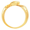 14k Yellow Gold Freeform Ring, Size 6 14k Yellow Gold Freeform Ring, Size 6