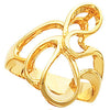 Metal Fashion Ring in 14k Yellow Gold ( Size 6 ) Metal Fashion Ring in 14k Yellow Gold ( Size 6 )