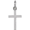 Posh Mommy Cross Charm in 14k White Gold Posh Mommy Cross Charm in 14k White Gold