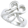 Metal Fashion Ring in 14k White Gold ( Size 6 ) Metal Fashion Ring in 14k White Gold ( Size 6 )