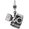 19.00x19.00 mm Camera Charm in Sterling Silver 19.00x19.00 mm Camera Charm in Sterling Silver