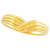 Metal Fashion Ring in 14k Yellow Gold ( Size 6 ) Metal Fashion Ring in 14k Yellow Gold ( Size 6 )