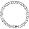7.75 mm Cable Bracelet in Sterling Silver ( 7.5-Inch ) 7.75 mm Cable Bracelet in Sterling Silver ( 7.5-Inch )