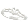 Heart Ring in 14k White Gold ( Size 6 ) Heart Ring in 14k White Gold ( Size 6 )