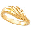 Metal Fashion Ring in 14k Yellow Gold ( Size 6 ) Metal Fashion Ring in 14k Yellow Gold ( Size 6 )