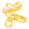 Metal Fashion Ring in 14k Yellow Gold ( Size 6 ) Metal Fashion Ring in 14k Yellow Gold ( Size 6 )