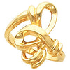 Metal Fashion Ring in 14k Yellow Gold ( Size 6 ) Metal Fashion Ring in 14k Yellow Gold ( Size 6 )