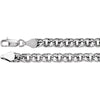 5.5 mm Solid Charm Bracelet in 14k White Gold ( 7-Inch ) 5.5 mm Solid Charm Bracelet in 14k White Gold ( 7-Inch )