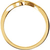 14k Yellow Gold Metal Fashion Ring, Size 6 14k Yellow Gold Metal Fashion Ring, Size 6