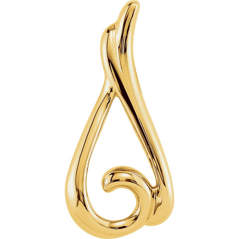 14k Yellow Gold Freeform Pendant 14k Yellow Gold Freeform Pendant