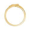10k Yellow Gold Crucifix Chastity Ring Size 10 10k Yellow Gold Crucifix Chastity Ring Size 10