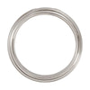 Cobalt 7mm 1/10 CTW Diamond Satin Finished Grooved Band Size 8.5 Cobalt 7mm 1/10 CTW Diamond Satin Finished Grooved Band Size 8.5