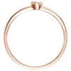 14k Rose Gold .06 CTW Diamond Ring 14k Rose Gold .06 CTW Diamond Ring