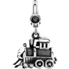 Train Charm in Sterling Silver Train Charm in Sterling Silver