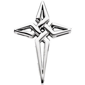 Sterling Silver 29x21mm Cross Pendant Sterling Silver 29x21mm Cross Pendant