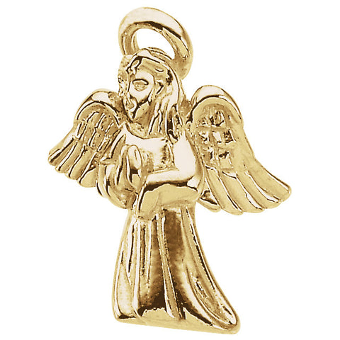 14k Yellow Gold Angel Lapel Pin 14k Yellow Gold Angel Lapel Pin