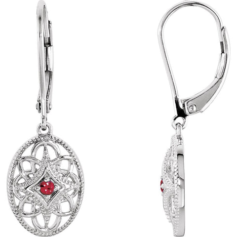 Gemstone Fashion Earrings