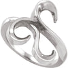 Metal Fashion Ring in 14K White Gold ( Size 6 ) Metal Fashion Ring in 14K White Gold ( Size 6 )