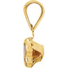 14k Yellow Gold November CZ Birthstone Pendant 14k Yellow Gold November CZ Birthstone Pendant