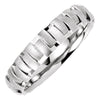 Bridal Duo 05.00 mm Wedding Band Ring in 14k White Gold (Size 5 ) Bridal Duo 05.00 mm Wedding Band Ring in 14k White Gold (Size 5 )