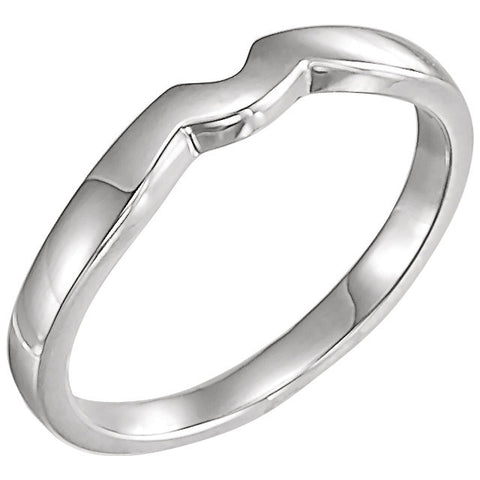 14k White Gold #3 Band for Tulipset® Ring, Size 6 14k White Gold #3 Band for Tulipset® Ring, Size 6