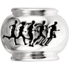 Kera Running Group Bead in Sterling Silver Kera Running Group Bead in Sterling Silver