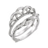All Metal Ring Guard in 14K White Gold (Size 6) All Metal Ring Guard in 14K White Gold (Size 6)