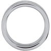 Cobalt 10mm Band with Sterling Silver Cable Inlay Size 8.5 Cobalt 10mm Band with Sterling Silver Cable Inlay Size 8.5
