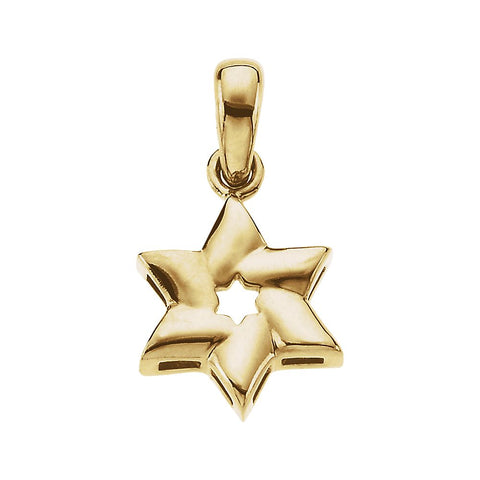 14k Yellow Gold Star of David Pendant 14k Yellow Gold Star of David Pendant