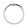 Sterling Silver CROSS RUGGED CHASTITY RING W/BOX, Size 11 Sterling Silver CROSS RUGGED CHASTITY RING W/BOX, Size 11