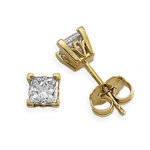 14k Yellow Gold 1/3 CTW Diamond Earrings 14k Yellow Gold 1/3 CTW Diamond Earrings