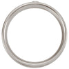 Cobalt 8mm .050 CT Diamond Band with Satin Finish, Grooves & Steel Bezel Size 11.5 Cobalt 8mm .050 CT Diamond Band with Satin Finish, Grooves & Steel Bezel Size 11.5