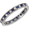 Hand Engraved Eternity Wedding Band Ring in 14k White Gold ( Size 6 ) Hand Engraved Eternity Wedding Band Ring in 14k White Gold ( Size 6 )