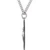 Sterling Silver 25mm Round St. Jude Thaddeus Medal 24" Necklace Sterling Silver 25mm Round St. Jude Thaddeus Medal 24" Necklace