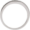 14k White Gold 1/10 CTW Diamond Band, Size 7 14k White Gold 1/10 CTW Diamond Band, Size 7