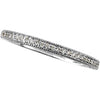 1/8 CTTW Diamond Wedding Band for Matching Engagement Ring in 14k White Gold ( Size 6 ) 1/8 CTTW Diamond Wedding Band for Matching Engagement Ring in 14k White Gold ( Size 6 )