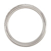 Cobalt 8mm Black Laser Design & Ridged Band Size 11 Cobalt 8mm Black Laser Design & Ridged Band Size 11