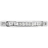 14k White Gold 1/5 CTW Diamond Band for 4.8mm Engagement Ring, Size 7 14k White Gold 1/5 CTW Diamond Band for 4.8mm Engagement Ring, Size 7
