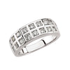 1 1/4 CTTW Diamond Anniversary Band in 14k White Gold (Size 6 ) 1 1/4 CTTW Diamond Anniversary Band in 14k White Gold (Size 6 )