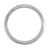 Titanium 7mm Hammered Finish Beveled Edge Band Size 7 Titanium 7mm Hammered Finish Beveled Edge Band Size 7