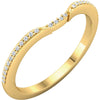 14k Yellow Gold 0.07 ctw. Diamond Band, Size 7 14k Yellow Gold 0.07 ctw. Diamond Band, Size 7