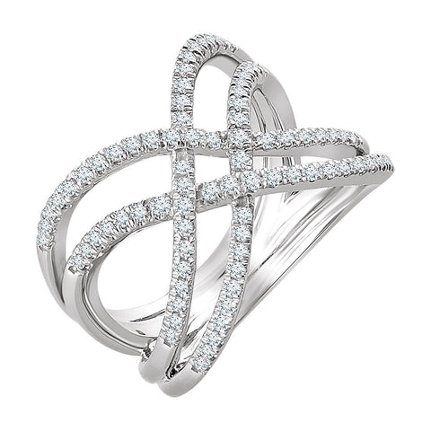14k White Gold 1/2 CTW Diamond Ring 14k White Gold 1/2 CTW Diamond Ring