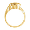 14k Yellow Gold Freeform Ring, Size 7 14k Yellow Gold Freeform Ring, Size 7