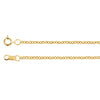 14K Yellow Gold Filled 1.5mm Solid Cable 16" Chain 14K Yellow Gold Filled 1.5mm Solid Cable 16" Chain