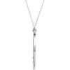 Sterling Silver Black Spinel & Diamond Necklace or Pendant Sterling Silver Black Spinel & Diamond Necklace or Pendant